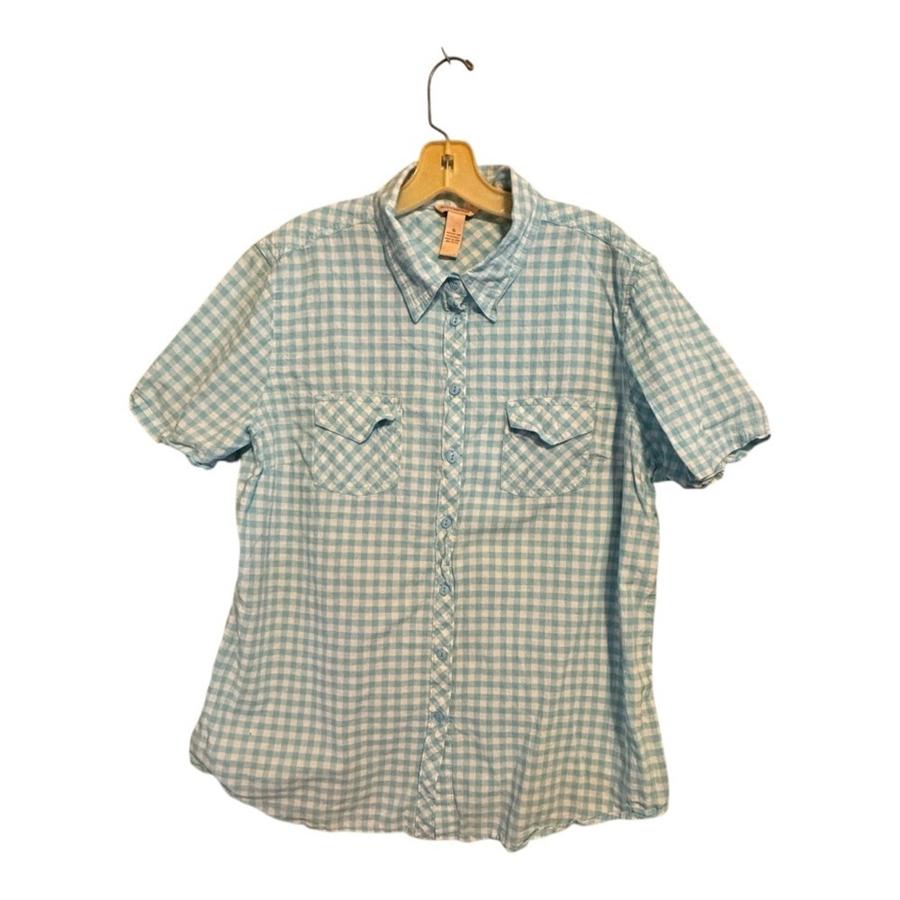 Bit & Bridle Blue Checkered Shirt